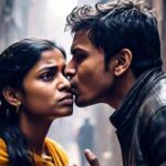 चोर को कुछ नहीं मिला तो महिला को kiss करके भाग गया
