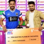 Jsw soorma hockey club ने रोमांचक मुकाबले में vedanta kalinga lancers को 5-3 से हराया