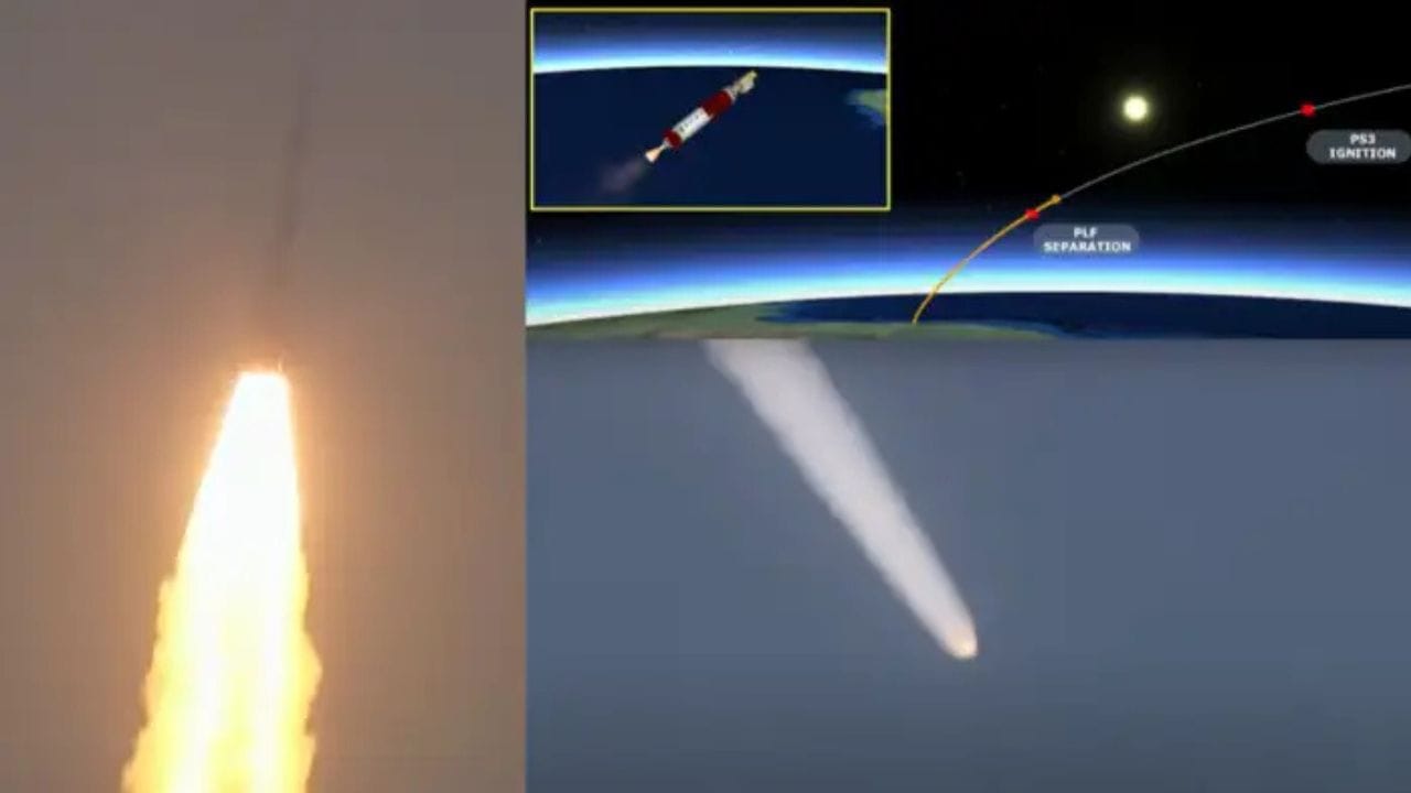 श्रीहरिकोटा से लॉन्च हुआ ISRO का बड़ा मिशन, लेकिन तीसरे चरण में आकर फेल हो गया