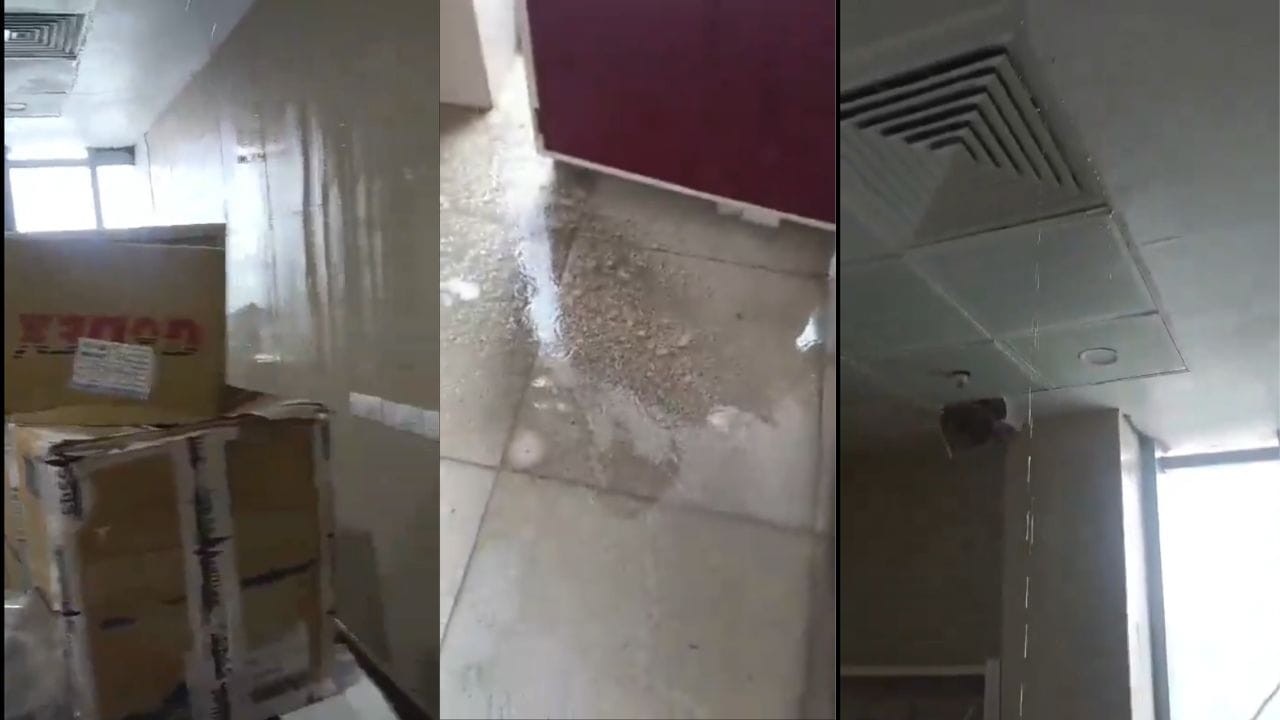 देवघर AIIMS में पानी नहीं, भ्रष्टाचार बह रहा है! करोड़ों के उपकरण भीगकर हुए बर्बाद