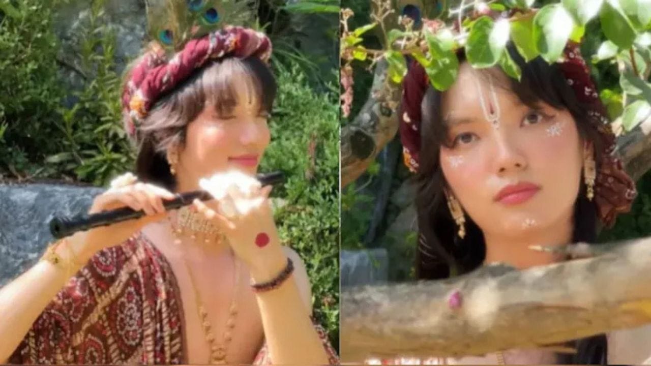 कोरियन युवक का ‘कृष्ण’ अवतार सोशल मीडिया पर छाया