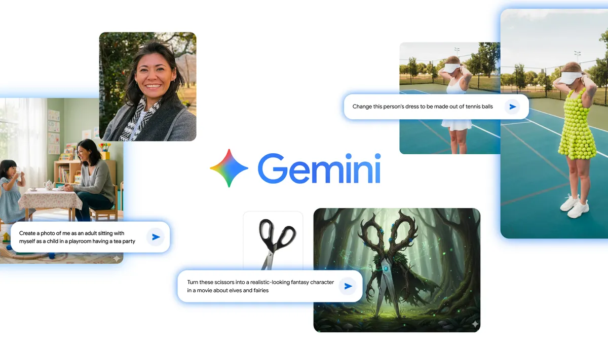 Gemini App Image Editing – Google DeepMind के 10 अद्भुत उदाहरण