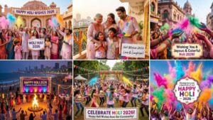Happy holi wishes 2026: 2026 holi के लिए बेस्ट holi image, holi status, holi greetings और holi message कलेक्शन