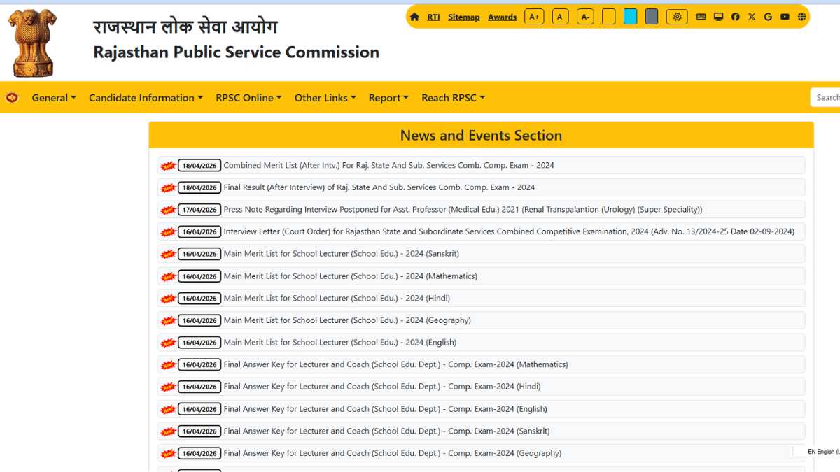 RPSC RAS Final Result 2024: बाड़मेर के दिनेश विश्नोई बने टॉपर, जानें टॉप 20 की लिस्ट और सफलता के पीछे का वो संघर्ष जिसने चौंका दिया!