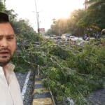 पटना में तबाही: 30 मिनट की आंधी ने उजाड़ दी राजधानी, 4 की मौत, तेजस्वी यादव बाल-बाल बचे