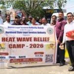 मजदूर दिवस पर डालसा रांची का सराहनीय पहल, हिट-वेब-कैम्प के जरिए मजदूरों को राहत सामग्री व कानूनी जागरूकता