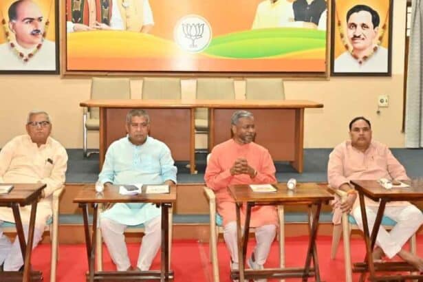 राज्यसभा चुनाव: भाजपा प्रत्‍याशी नाम घोषणा के पहले बड़ी बैठक, बाबूलाल मरांडी ने तैयार की सीक्रेट प्लान
