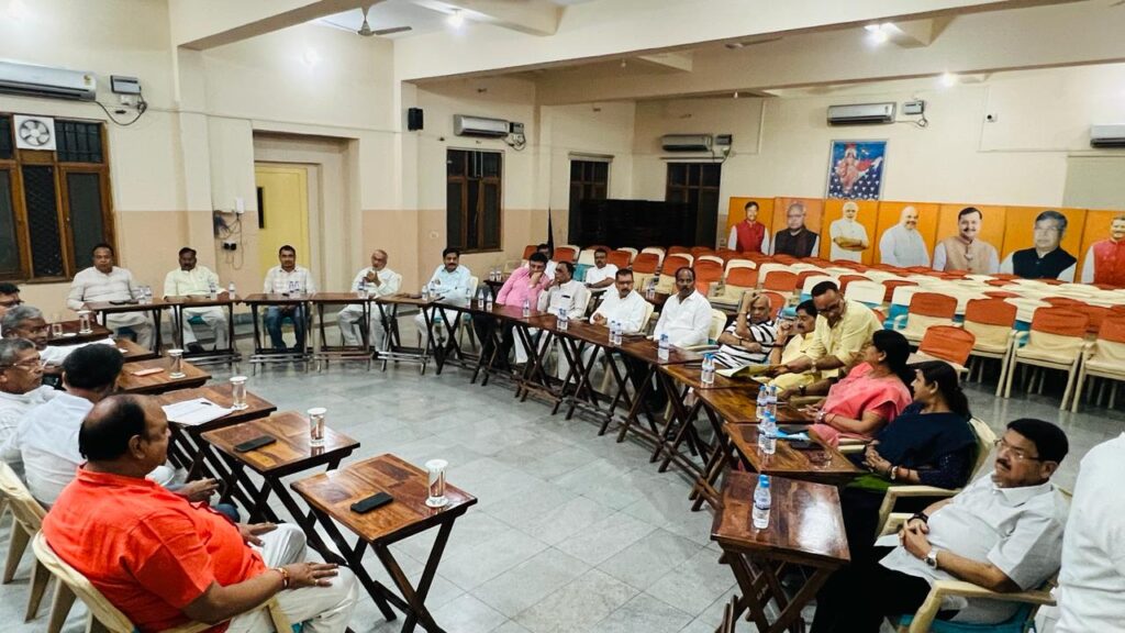 एनडीए नेताओं की बैठक और एकजुटता