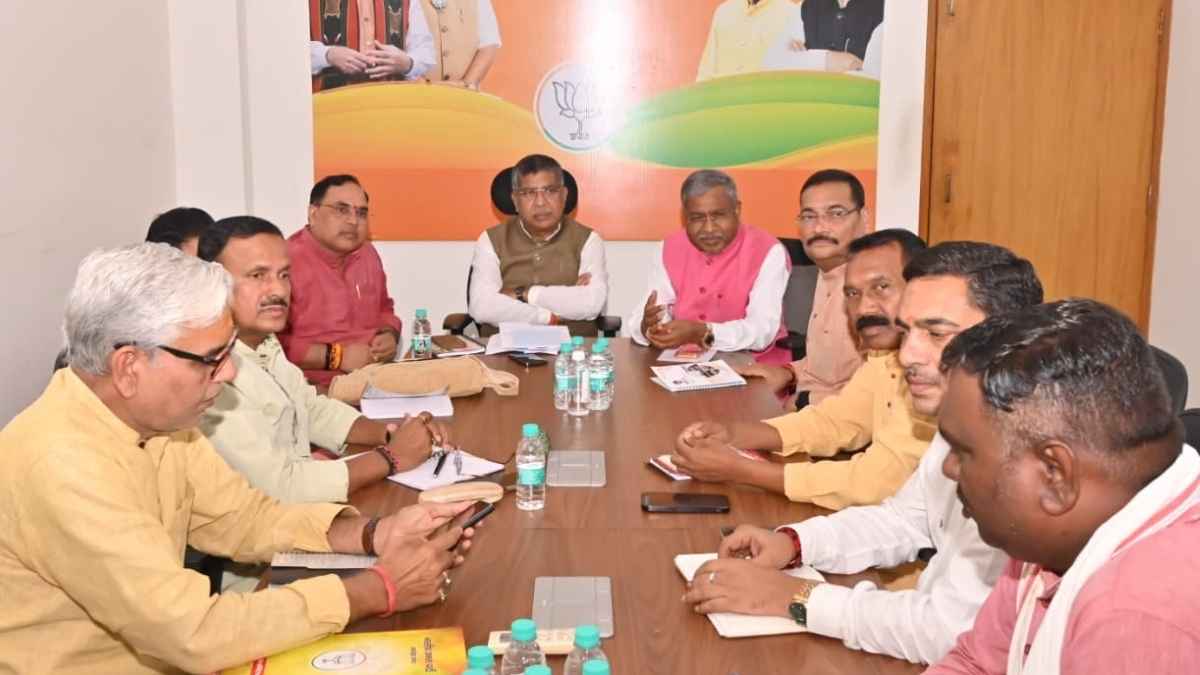 रांची में भाजपा की हाई-लेवल बैठक: क्या झारखंड में होने वाला है बड़ा उलटफेर?