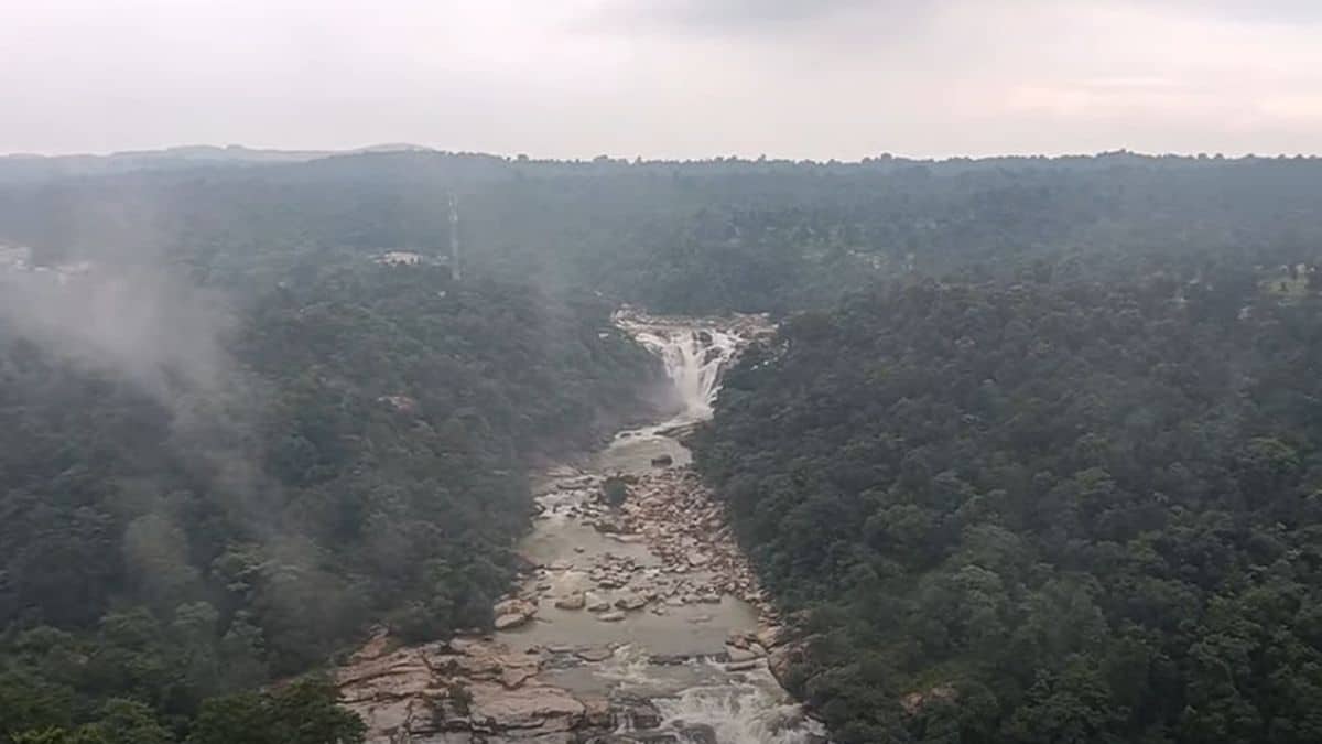 उफान पर रांची के फॉल्स, पर्यटकों के लिए रेड अलर्ट जारी