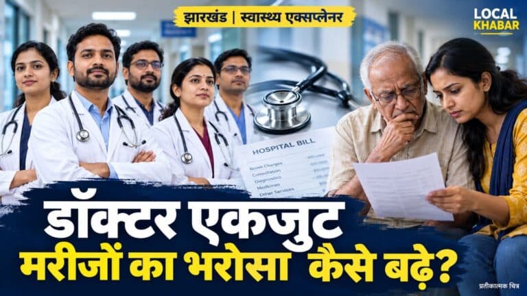 मरीजों के अधिकार, आयुष्मान क्लेम झारखंड, अस्पताल बिलिंग, डॉक्टरों की सुरक्षा