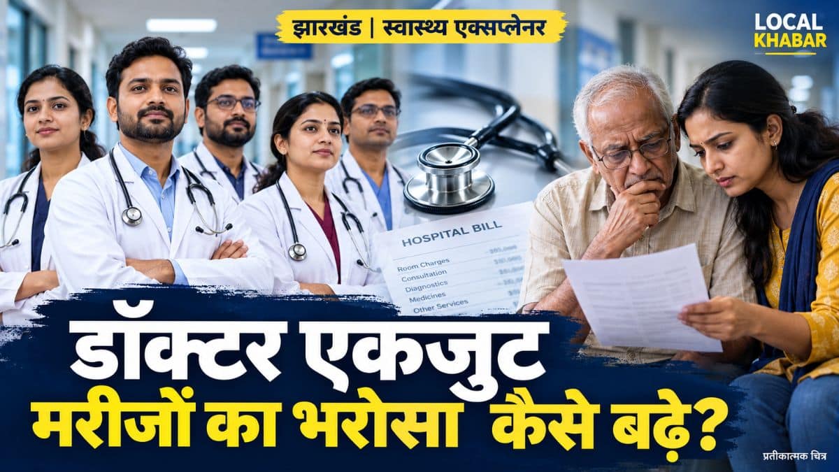 मरीजों के अधिकार, आयुष्मान क्लेम झारखंड, अस्पताल बिलिंग, डॉक्टरों की सुरक्षा