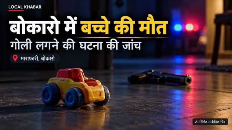 बोकारो स्थित माराफारी थाना भवन
