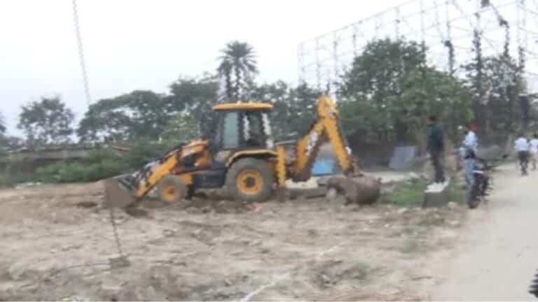 रांची नगर निगम वार्ड कार्यालय की जमीन पर पुलिस का दावा, मापी के बाद खाली कराने की प्रक्रिया शुरू