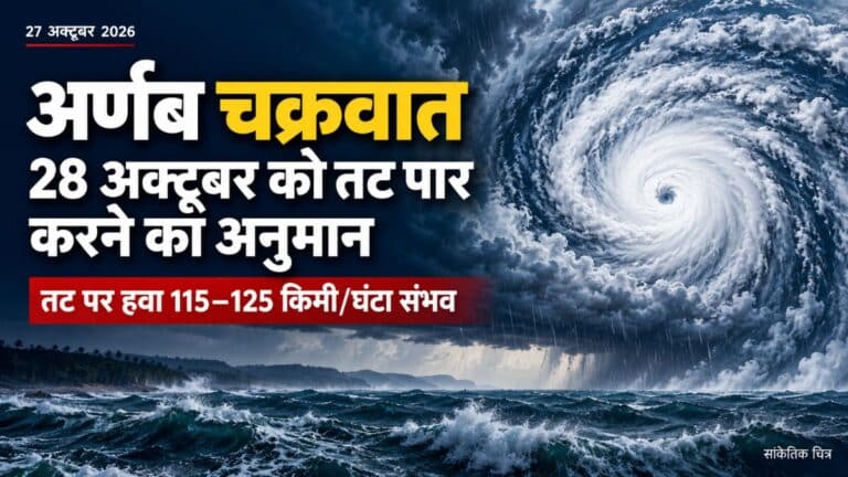 अर्णब चक्रवात: 28 अक्टूबर को यानम के पास तट पार करने की संभावना 2 अर्णब चक्रवात: 28 अक्टूबर को यानम के पास तट पार करने की संभावना